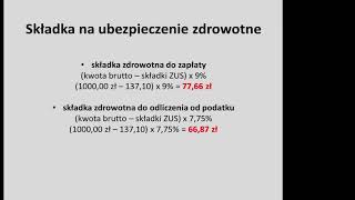 Umowa zlecenie  sposób obliczania [upl. by Nylehtak]