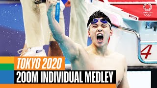 New Asian RECORD set by Wang Shun  FULL Mens 200m Individual Medley Final  Tokyo 2020 [upl. by Sillsby]