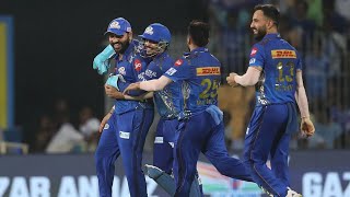 Mumbai indians winning movment  Mi vs LSG match highlights [upl. by Anelys]