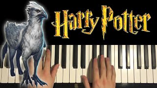 Harry Potter  Buckbeaks Flight Piano Tutorial Lesson [upl. by Publias]