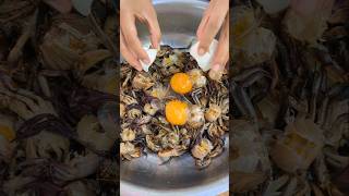 Deep Fried Crab Recipe  Crispy Fried Crab shorts [upl. by Nawuq]