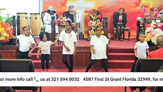 pitit first Haitian Nazarene Church of palm bay ap dance pou bondye [upl. by Dame254]