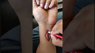 Making temporary tattoo at home temporarytattoo [upl. by Sessylu]