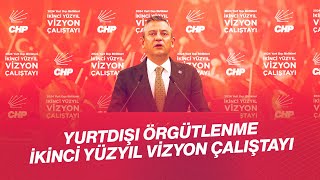 CHP GENEL BAŞKANI ÖZGÜR ÖZEL  YURTDIŞI ÖRGÜTLENME İKİNCİ YÜZYIL VİZYONU ÇALIŞTAYI 29062024 [upl. by Korwin]