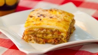 Como Hacer la Lasaña Boloñesa o Lasagna Bolognese [upl. by Tiena]