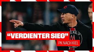 quotWir hatten einen guten Zugriffquot  Pressekonferenz nach Kiel  1 FC Köln  Holstein Club 30 [upl. by Czarra]