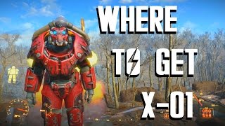 Fallout 4  X01 Power Armor Location Guide [upl. by Reinhard619]