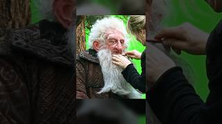 Balins FUNNY beard issues Behind the Scenes of the Hobbit set [upl. by Nilahs161]