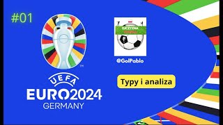 EURO 2024  Analiza i Typy 1 kolejka [upl. by Ferino431]