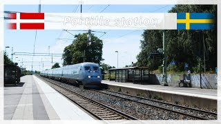 Järnvägen i Sverige  Partille station [upl. by Tezil]