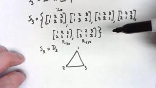 Abstract Algebra 52 Symmetric Groups [upl. by Anavlys]