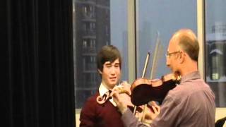 Ernest Salem Masterclass for Violin [upl. by Yorel]