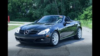 2007 Mercedes SLK 350 Test Drive  For Sale 14K Miles [upl. by Hutchins]