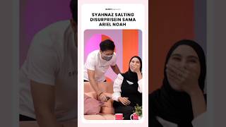 SYAHNAZ SALTING DISURPRISEIN SAMA ARIEL NOAH [upl. by Tenahs]