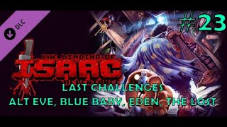 23 Repentance Unlocks  Meme Challenges  Alt Eve Blue Baby Eden The Lost  The Binding of Isaac [upl. by Gaskin]