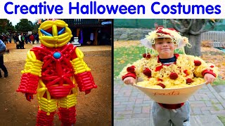 Kids Won Halloween With Their Creative Costumes  Funny Daily [upl. by Onirefes]