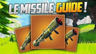 NOUVELLE ARME quotMISSILE GUIDÉquot ET SES STATS  Fortnite Battle Royale [upl. by Gilda]