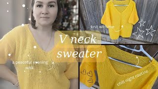 V neck sweater [upl. by Naida]