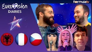 REACCIÓN Albania Francia República Checa ¿GANAMOS ESC 2019 🇦🇱🇫🇷🇨🇿 Eurovisión Diaries [upl. by Jaine492]