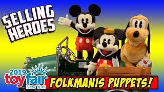 FOLKMANIS Puppets at Toy Fair 2019 [upl. by Jeffie]