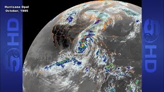 Hurricane Opal Video in 1995 [upl. by Leventhal]