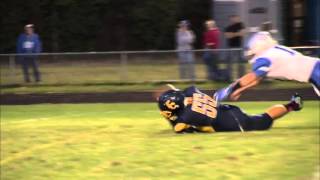 High School Football  Bowsher  Edon Vs Toledo Christian 10102015 [upl. by Flory]