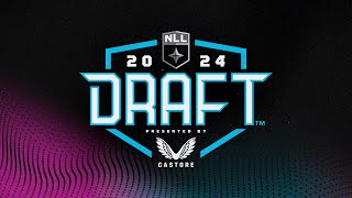 2024 NLL Draft presented by Castore Full First Round [upl. by Adlanor]