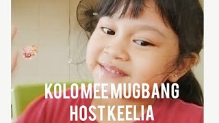 KEELIA 📺 TV  HOST KOLO MEE MUGBANG kuchingsarawak mukbang [upl. by Loraine]