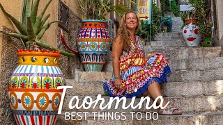 Taormina Sicily Bucket List Best Things to See and Do in Taormina [upl. by Otrebcire]