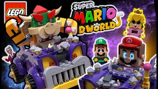 Lego Super Mario  El AUTO MONSTRUOSO de BOWSER  TOY SHOTS 2024  Serie 8 Reseña [upl. by Annamarie]