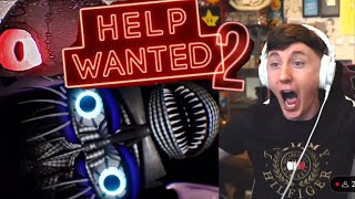 DAWKOS REACTION TO FNAF HELP WANTED 2 TEASER TRAILER [upl. by Axel]