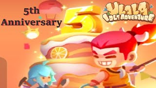 Ulala Idle Adventure  Happy 5th anniversary [upl. by Yclek]