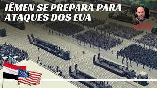 GUERRA NO MAR IÊMEN SE PREPARA PARA ATAQUE DOS EUA [upl. by Fineberg]