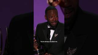 quotI told you I would do it Youve always doubted mequot LamorneMorris accept his 1st Emmy 🤣Shorts [upl. by Anstice937]