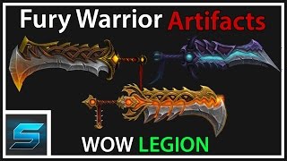 WOW Legion Artifact Weapon  Fury Warrior  Questline amp Order Hall [upl. by Brothers774]