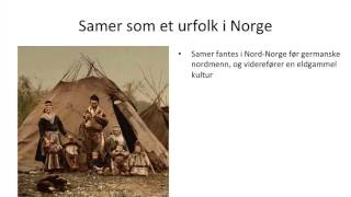 Samfunnsfag  Samisk kultur og historie [upl. by Charlie]