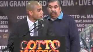 Cotto vs Mayorga Press Conference [upl. by Phillip569]