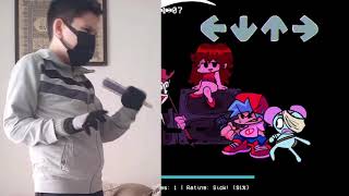 FNF VS Corrupted Steven In Real Life FNF IRL [upl. by Dominy]