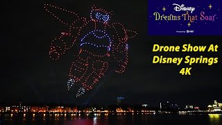 Drone show at Dianey Springs disneyland disneysprings droneshow [upl. by Jelle294]