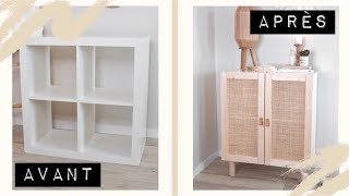 Je transforme un meuble IKEA en meuble cannage [upl. by Htrow]