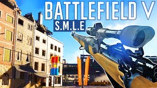 New Sniper  Customization Battlefield 5 Rotterdam Map Beta  SMLE BF5 [upl. by Roswald]