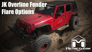 Introducing the MetalCloak JK Wrangler Overline Front Flare Options [upl. by Anicart]