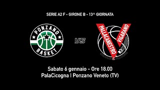 PONZANO BASKET vs PALLACANESTRO VIGARANO [upl. by Trebliw]