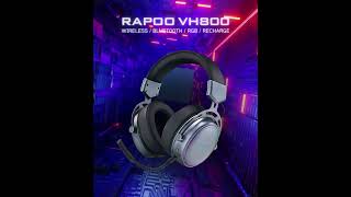 RAPOO VH800 BluetoothWireless Gaming Headset [upl. by Yelloh]