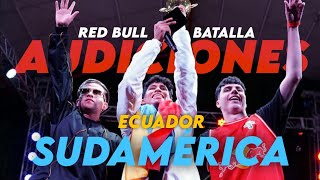 MEJORES AUDICIONES RED BULL SUDAMÉRICA 2024  ECUADOR 🇪🇨 [upl. by Yelruc503]