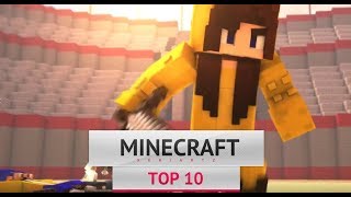 😱 STRANGE 😱 TOP 10 MINECRAFT INTRO ANIMATIONS [upl. by Nylannej780]