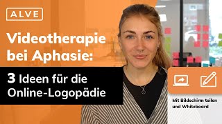 Videotherapie Logopädie Übungen für Aphasie [upl. by Linus]