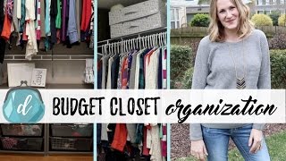 Budget Closet Organization amp Clothing Refresh feat thredUP [upl. by Leyes]