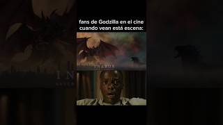 fans de Godzilla en el cine cuando el viene por ti godzillagodzillaxkongthenewempireedittrend [upl. by Shaw23]