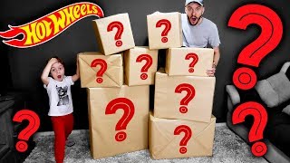 8 CAIXAS MISTERIOSAS DA HOT WHEELS Unboxing de Brinquedos da Mattel [upl. by Blackmore]